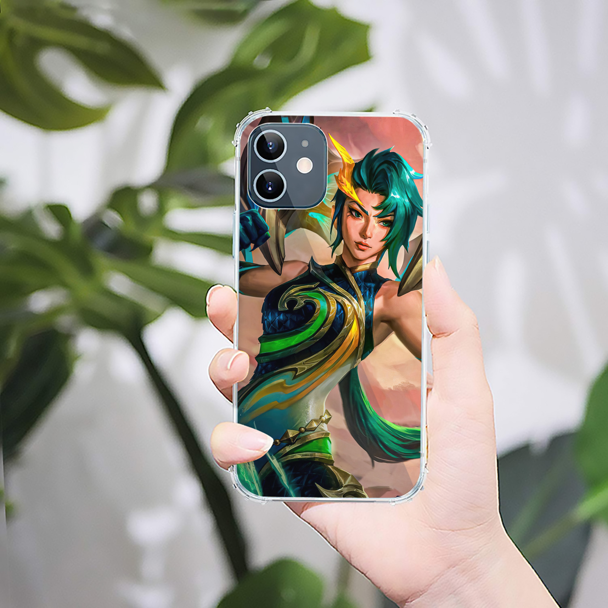 （画像用） リーグ・オブ・レジェンド League of Legends LOL 【iPhone 12シリーズ対応】透明スマホケース（クリアソフトケース）